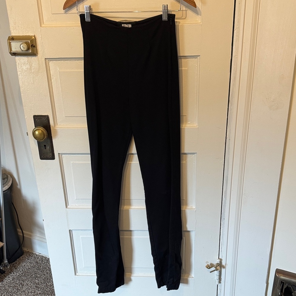Reformation Classic Black Trousers